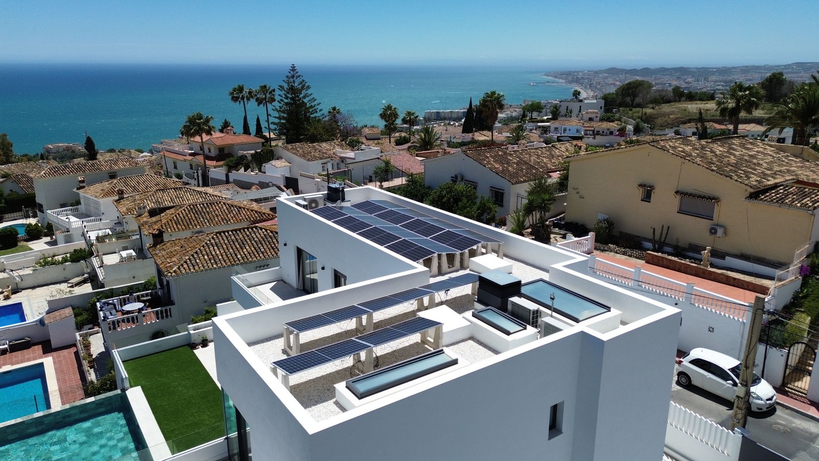 Instalación fotovoltaica en Benalmádena