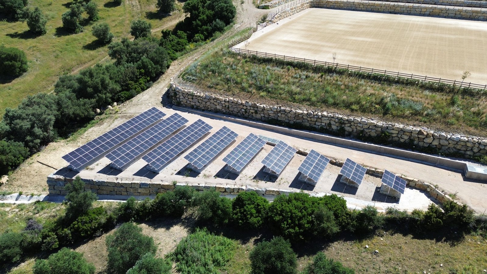 Instalación fotovoltaica en Casares
